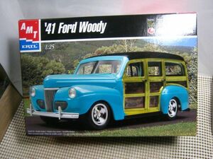 ・送料510円●プラモデル 未組立品 現状●AMT ERTL アーテル 1/25●'41 フォード ウッディ Ford Woody●車 クラシックカー