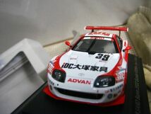 ・送料350円●ミニカー 現状●エブロ 1/43●iDC 大塚家具 SARD スープラ 2002 鈴鹿 1000Km.●レーシングカーコレクション392_画像5