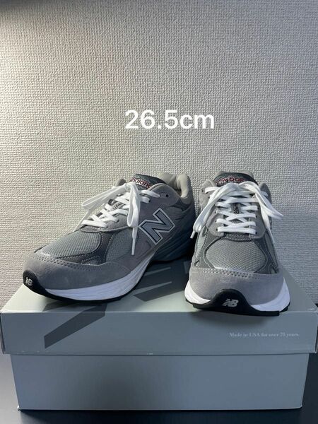 NEW BALANCE M990GY3 V3 26.5CM