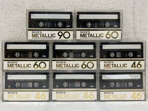 *0k421 SONY cassette tape METAL POSITION metal METALLIC90 other 8 pcs set 0*