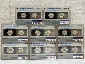 ●○ク437 SONY カセットテープ CERAMIC TAPE GUIDE HF-PRO80 他 8本セット○●