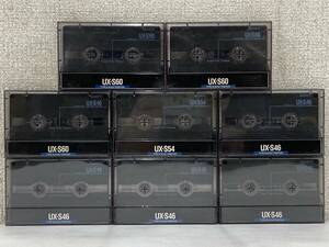 ●○ク443 SONY カセットテープ CrO2 POSITION Super Uniaxial UX-S60 他 8本セット○●