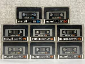 ●○ク472 maxell カセットテープ ULTRA DYNAMIC UD90 他 8本セット○●