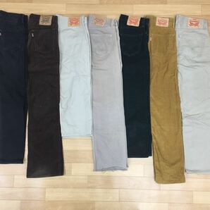 □4-64 メンズ カラー デニム パンツ まとめ売り 31点 セット デニム チノパン ズボン Levi's リーバイス EDWIN エドウィン Wrangler 他の画像5