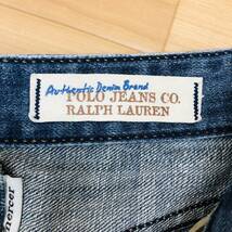 ● POLO JEANS CO. RALPH LAUREN ポロジーンズ ラルフローレン メンズ サイズ32×32 ダメージデニム ジーパン パンツ ダメージ加工 _画像5