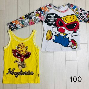 ●4-48 Hysteric mini ヒステリックミニ 子供服 まとめ売り 36点 ベビー キッズ サイズ色々 トップス ボトムス バッグ ブランド ヒスミニの画像5