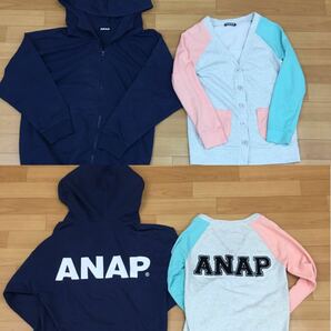 □4-59 ANAP アナップ まとめ 36点 レディース サイズ色々 トップス ボトムス ワンピース ロゴ Tシャツ 強め ギャル 花柄 タイト スカートの画像9