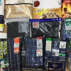 □4-66 メンズ 肌着 未使用品 まとめ売り 64点 セット 紳士服 肌着 アンダーウェア インナー トランクス ボクサー パンツ 下着 大量 業販の画像8