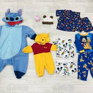 ●4-74② Disneyディズニー まとめ 100点 服 グッズ トップス バッグ 子供服 ベビー キッズ 雑貨 ぬいぐるみ キャラクター 大量 の画像8