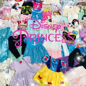 *5-3 DisneyPrincess Disney Princess set sale 73 point set tops dress One-piece pyjamas child clothes character .. woman 