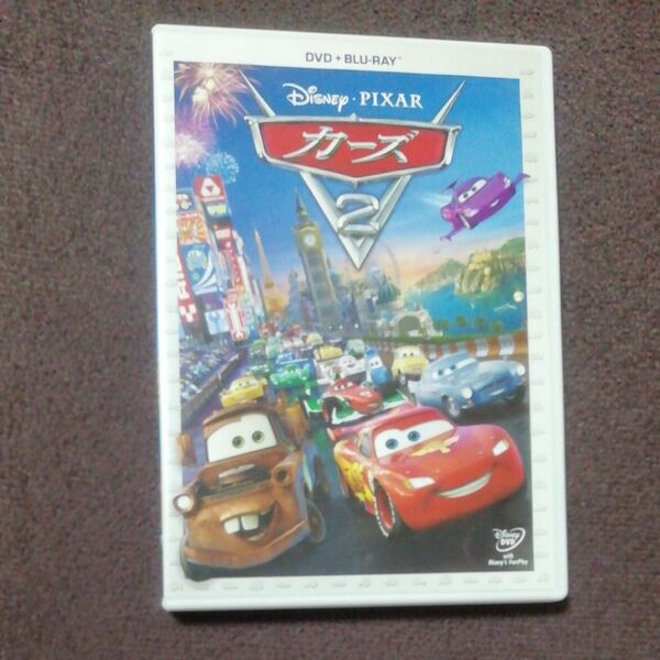 カーズ２ ＤＶＤ＋ブルーレイセット （Ｂｌｕ−ｒａｙ Ｄｉｓｃ） （ディズニー）※Disk2のみ