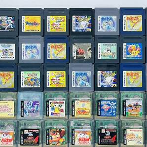Nintendo GameBoy Color ニンテンドー ゲームボーイ カラー ソフト 117本 まとめ売り ドンキーコング 遊戯王 ポケモンピンボール E-20の画像2