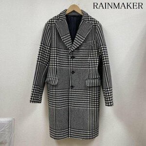 レインメーカー 15AW カシミヤ混 チェスター コート RM152-040 コート コート 48 白 / ホワイト X 黒 / ブラック