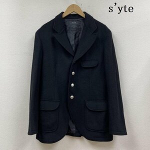 サイト WOOL BEAVER PEAKED LAPEL 4-BUTTON JACKET UV-J05-107 ジャケット、上着 ジャケット、上着 2 黒 / ブラック