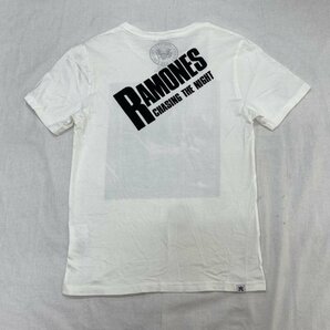 ヒステリックグラマー HYSTERIC GLAMOUR × THE RAMONES ラモーンズ コラボ フォトTシャツ 0253CT13 S Tシャツ Tシャツ S 白 / ホワイトの画像5