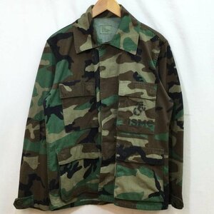 ＵＳＥＤ古着 USMC ミリタリージャケット カモ柄 迷彩柄 ジャケット、上着 ジャケット、上着 S 緑 / グリーン