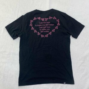 ヒステリックグラマー HYSTERIC GLAMOUR × Courtney Love コートニーラブ コラボ 0201CT13 S Tシャツ Tシャツ S 黒 / ブラックの画像6