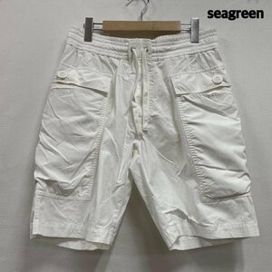 シーグリーン Seagreen ハーフパンツ カーゴ ショーツ MSG17S5006 パンツ パンツ 2 白 / ホワイト 無地