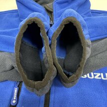 古着 SUZUKI collection スズキ コレクション フリース ジャケット ジャンパー ジャケット、上着 ジャケット、上着 M 青 / ブルー_画像9