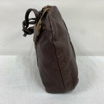 イビザ IBIZA レザー ショルダー バッグ Leather Shoulder Bag フクロウ ショルダーバッグ - 茶 / ブラウン_画像6