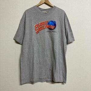 ＵＳフルギ PLANET HOLLYWOOD / プラネットハリウッド　MYRTLE BEACH 半袖 クルーネック プリントTシャツ Tシャツ Tシャツ XL プリント