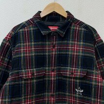 シュプリーム 21AW Quilted Plaid Flannel Shirt チェック柄 キルティング 中綿 フランネルシャツ ジャケット、上着 ジャケット、上着_画像2