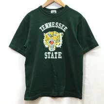 ホワイツビル TENNESSEE STATE タイガー 東洋エンタープライズ 日本製 Tシャツ Tシャツ 38 緑 / グリーン_画像1