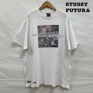 ステューシー FUTURA フューチュラ 00's コラボ Random Access Memory Tee XL Tシャツ Tシャツ XL 白 / ホワイト プリント