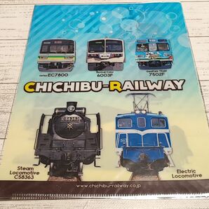 CHICHIBU-RAILWAY　A4クリアファイル