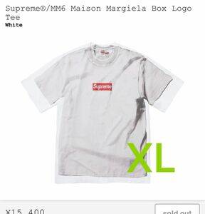 nana様専用　Supreme x MM6 Maison Margiela Box Logo Tee XL
