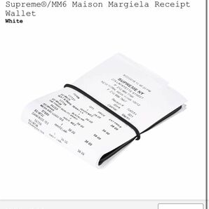 Supreme × MM6 Maison Margiela Receipt Wallet