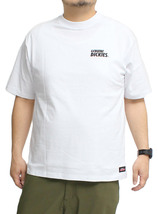 【新品】 3L ホワイト [GENUINE Dickies] 半袖 Tシャツ メンズ 大きいサイズ ロゴ バック プリント クルーネック カットソー_画像3