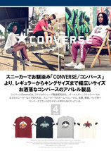 【新品】 3L 杢グレー コンバース(CONVERSE) 半袖 Tシャツ メンズ 大きいサイズ 袖ライン ロゴ プリント クルーネック カットソー_画像4