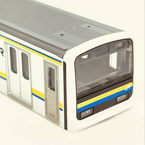 TOMIX クハ208-2100 屋根+ボディ+ガラス 1両分入り 98765/98766 JR 209-2100系通勤電車(房総色)セットからのバラシ