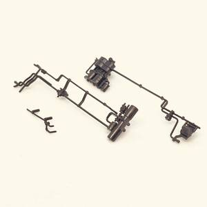 TOMIX C55用 コンプレッサー+配管左右 1個入り 2010 国鉄 C55形蒸気機関車(3次形・北海道仕様)からのバラシ