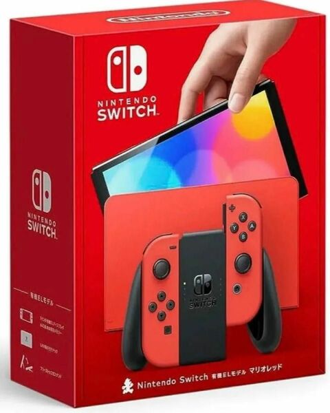 【新品未開封】 Nintendo Switch 有機ELモデル マリオレッド 本体