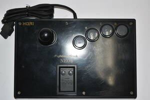 24M 【中古品】 HORI ファイティングスティックNEOⅡ HNS-08 FIGHTING STICK NEO Ⅱ ホリ コントローラー ネオジオ NEO GEO