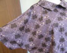 ハンドメイド　ドルマン袖の襟付きプル、ゆったり_画像3