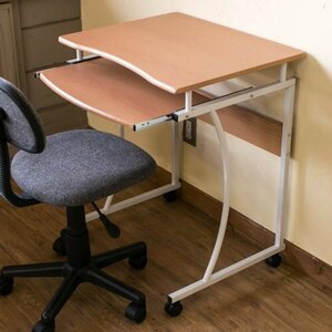  desk desk computer desk with casters . smaller pc desk compact outlet price new goods super-discount natural color 