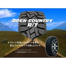 TOYO OPEN COUNTRY R/T 215/70R16 NITRO POWER M10 PERSHING バレルブラック 16インチ 7J+40 5H-114.3_画像2