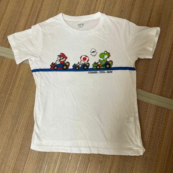 ユニクロ　Tシャツ 130 マリオ ① 