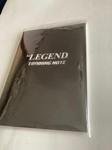 be LEGEND TRAINING NOTE 新品未開封　