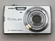 12312 【動作品】 CASIO カシオ EXILIM EX-Z250 コンパクトデジタルカメラ 純正バッテリー付属_画像1