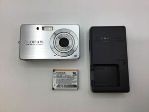 26398 【動作品】 FUJIFILM 富士フイルム finepix J15fd コンパクトデジタルカメラ 純正バッテリー 充電器付属