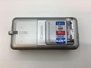 00688 【動作品】 Canon キャノン PowerShot S60 コンパクトデジタルカメラ バッテリー付属
