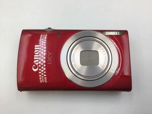 10002 【動作品】 Canon キャノン IXY 180 コンパクトデジタルカメラ レッド