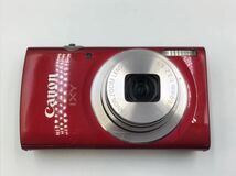 07571 【動作品】 Canon キャノン IXY 180 コンパクトデジタルカメラ レッド_画像2