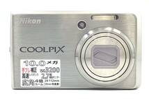 36377 【動作品】 Nikon ニコン COOLPIX S600 コンパクトデジタルカメラ バッテリー付属_画像1