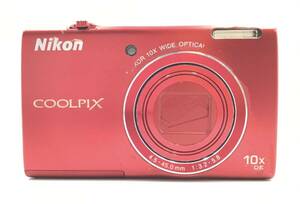 07304 Nikon ニコン COOLPIX S6200 コンパクトデジタルカメラ バッテリー付属
