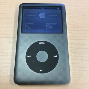 D72C7 【動作品】 Apple iPod Classic クラシック MB565J A1238 初期化済み の画像2